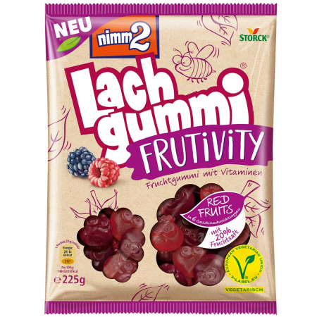 Nimm2 guma de fructe rosii in  6 arome 225g [0]