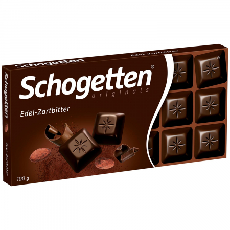 Schogetten - ciocolata neagra - 100g [0]