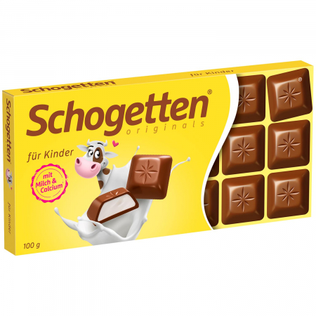 Schogetten - Ciocolata cu lapte pentru copii - 100g [0]
