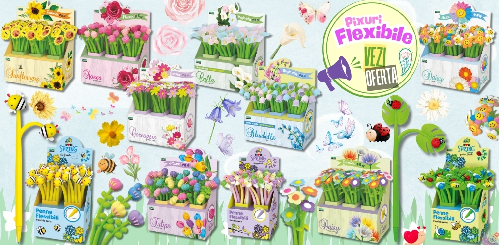 Primavara 2026 - pixuri flexibile