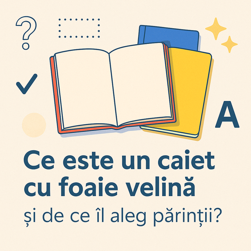 Ce inseamna caiet cu foaie velina si de ce este atat de apreciat?