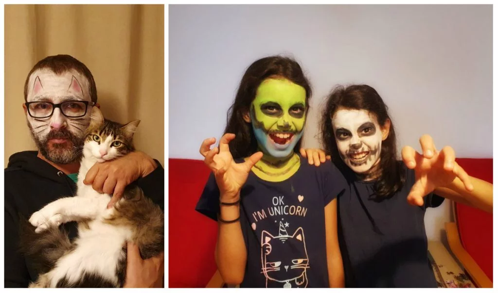 Face painting, Halloween sau pictura pentru gravide?