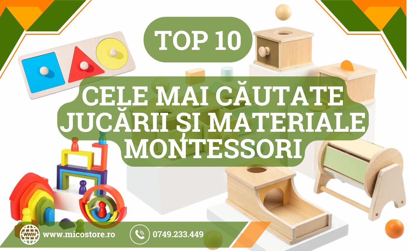 10 cadouri Montessori de Crăciun pentru copiii de 1-3 ani