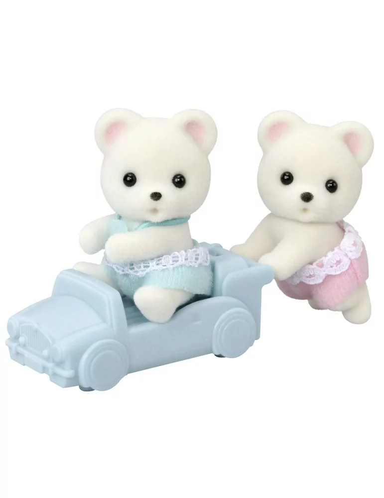 Jucării și Jocuri pentru copii - Figurine Sylvanian Families-Gemeni Ursuleti Polari