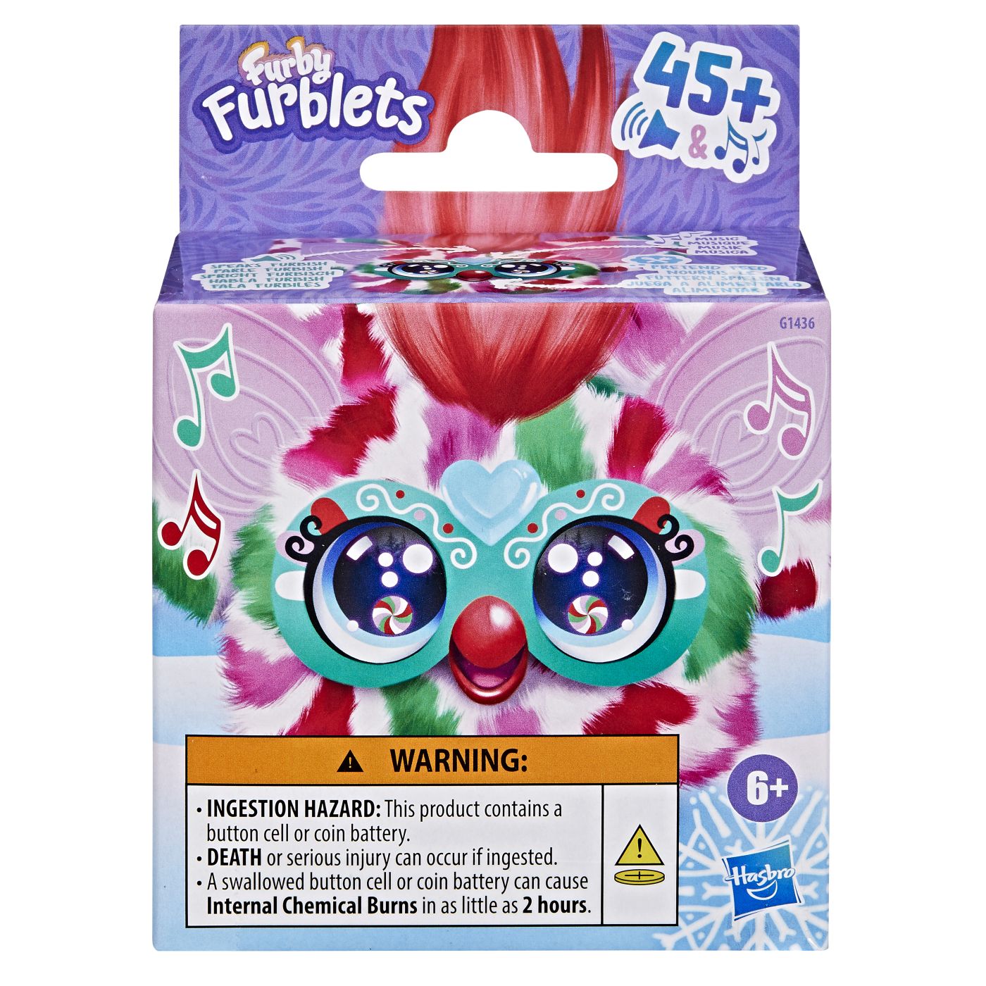 Jucării și Jocuri pentru copii - Furby furblets jucarie interactiva pep mint