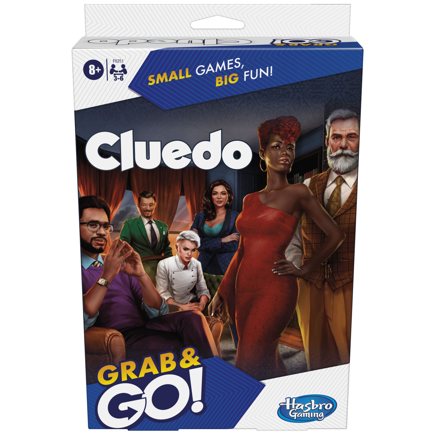 Jucării și Jocuri pentru copii - Joc cluedo grab and go in limba engleza