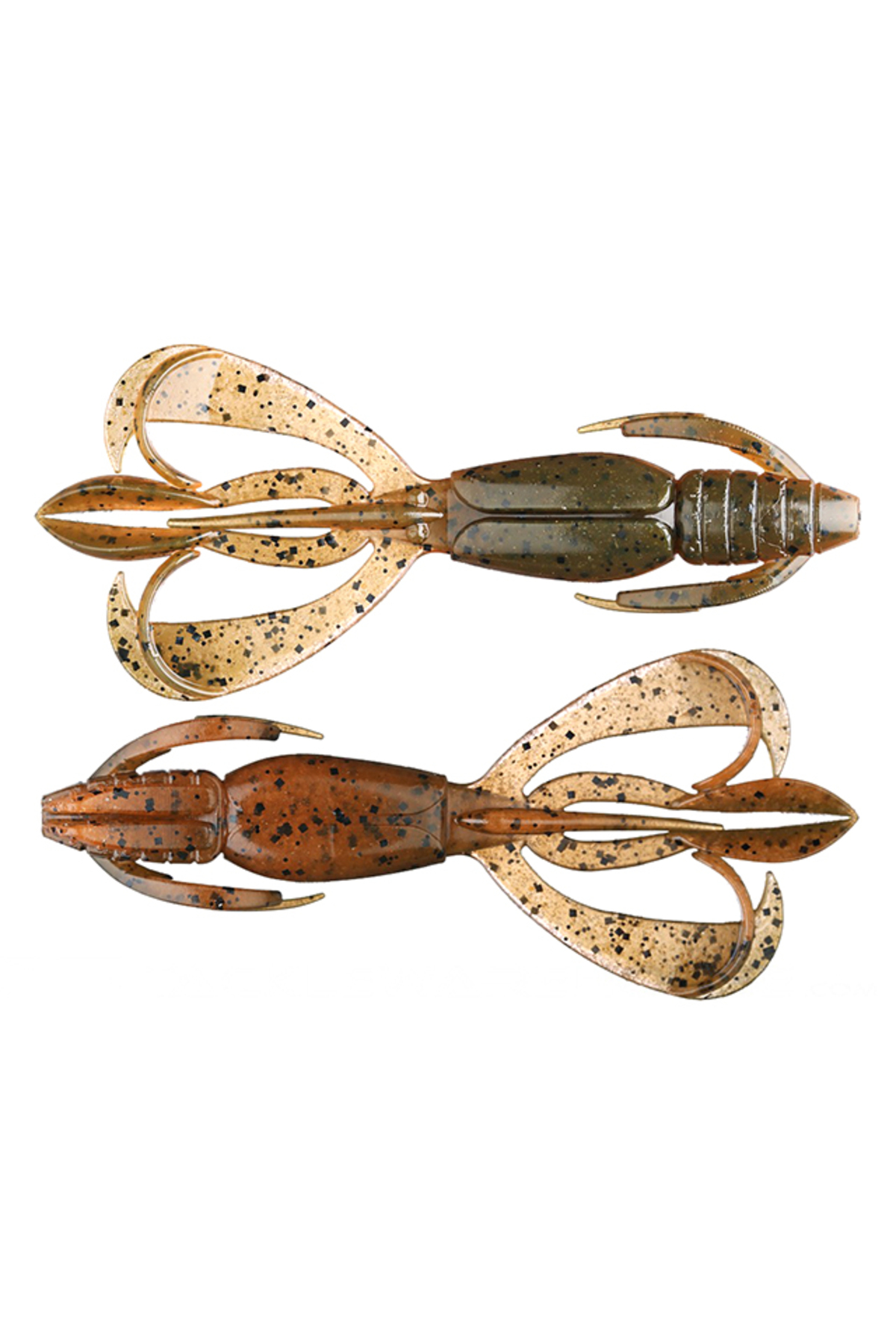 Nălucă - Keitech Crazy Flapper Green Pumpkin Fire 438 7.1cm