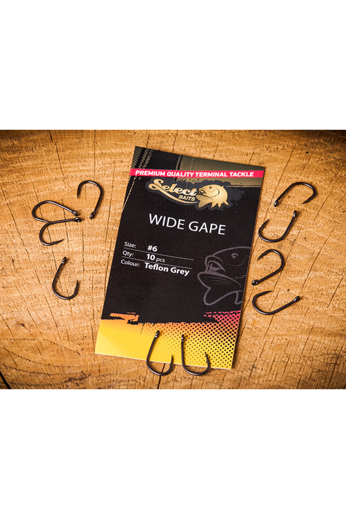 Carlige Select Baits Wide Gape Hooks #4 [3]