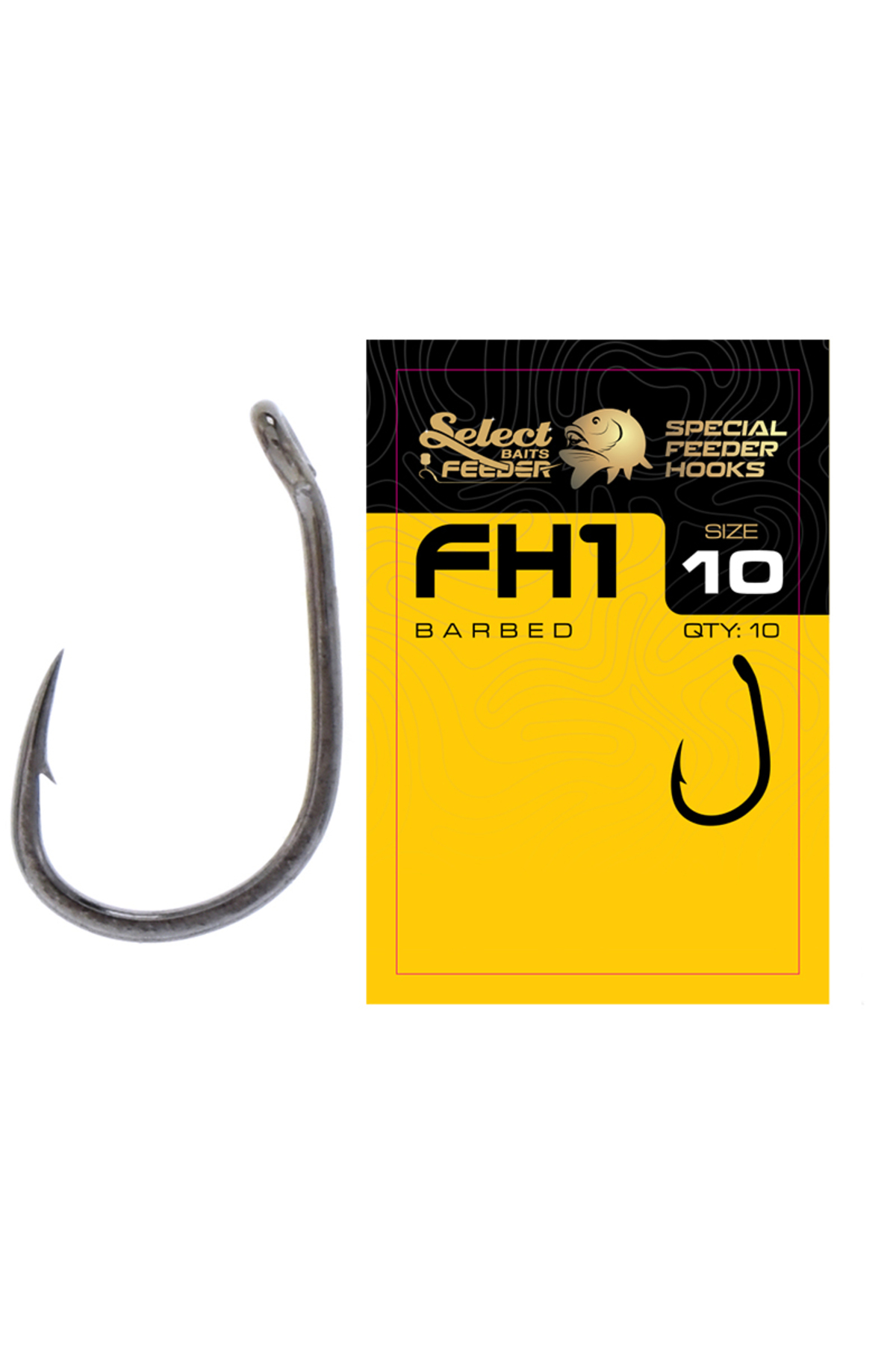 Carlige Select Baits FH1 Feeder Series Hooks #14 [1]