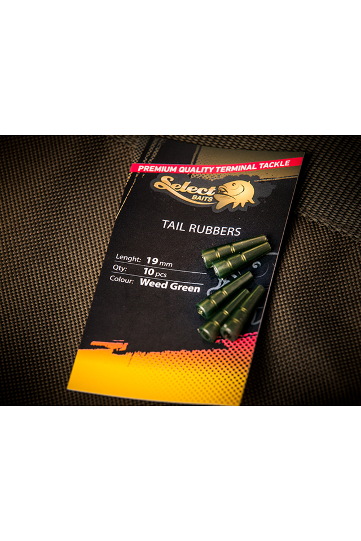 Conuri Select Baits Tail Rubbers Weed Green (verde) [1]