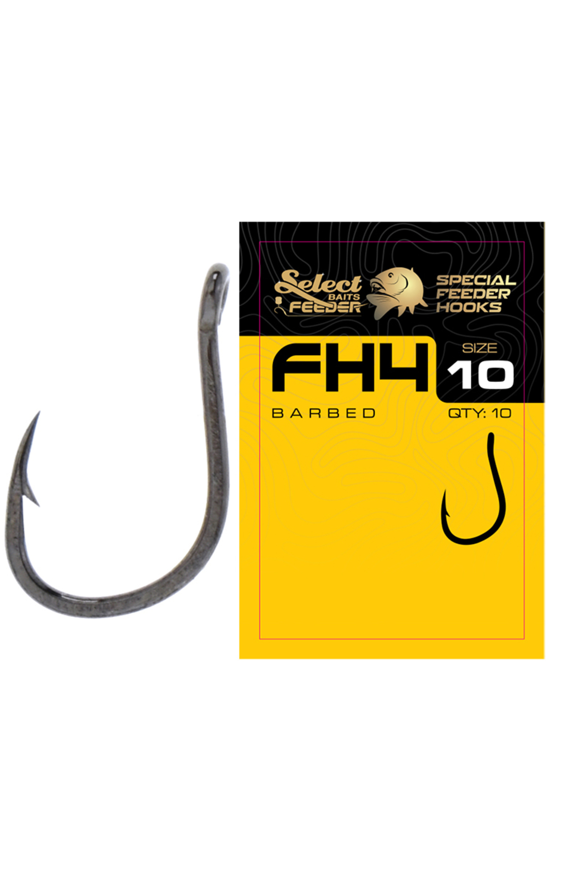 Carlige Select Baits FH4 Feeder Series Hooks #14 [1]