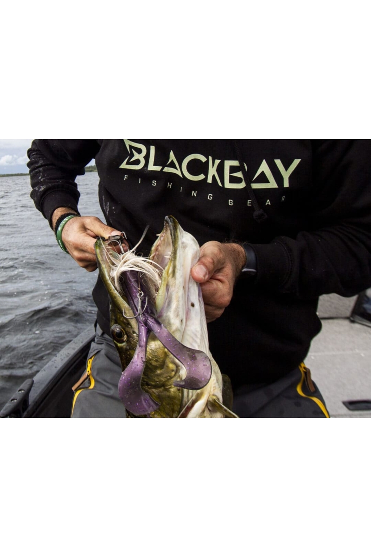 Coada de rezerva Blackbay Blacktail Double S 15cm 40g Blue Ghost 15cm 40g Blue Ghost [1]