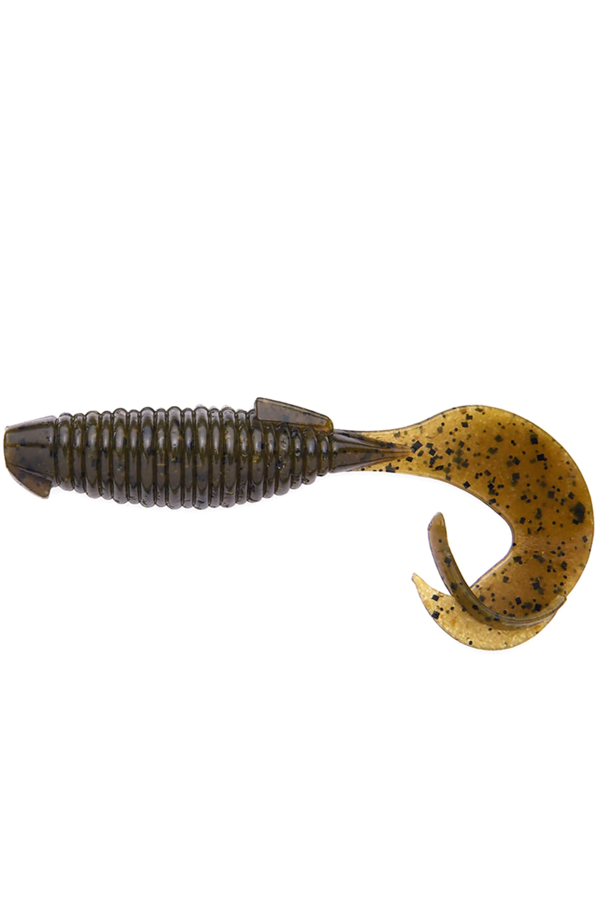 Nălucă - Keitech Flapper Grub Green Pumpkin Pepper 101 10cm