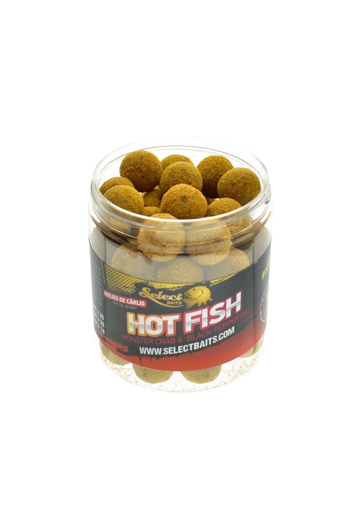Boilies de carlig special intarit Hot Fish 20mm [0]
