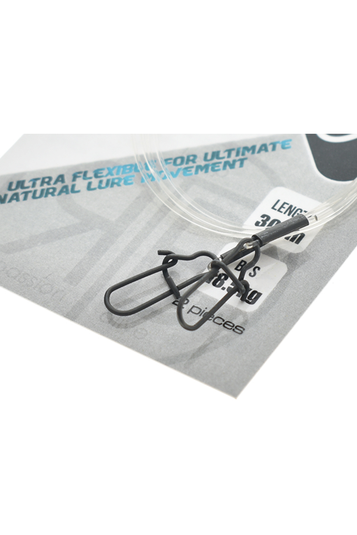 RTB 100% Fluorocarbon Duo-Lock Leader 11.5kg - 30cm [1]