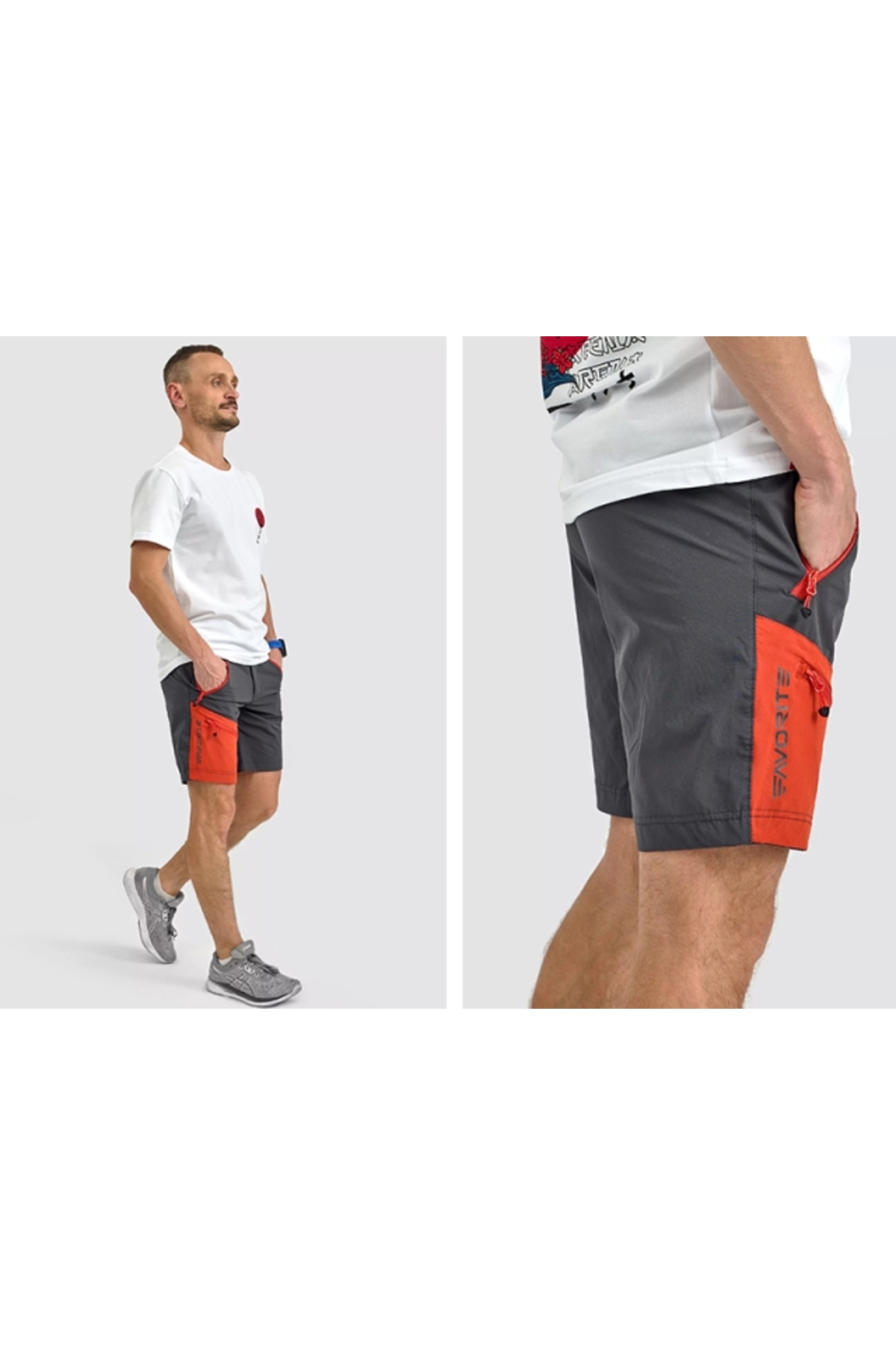 Pantaloni Favorite Track Shorts Anthracite L [1]