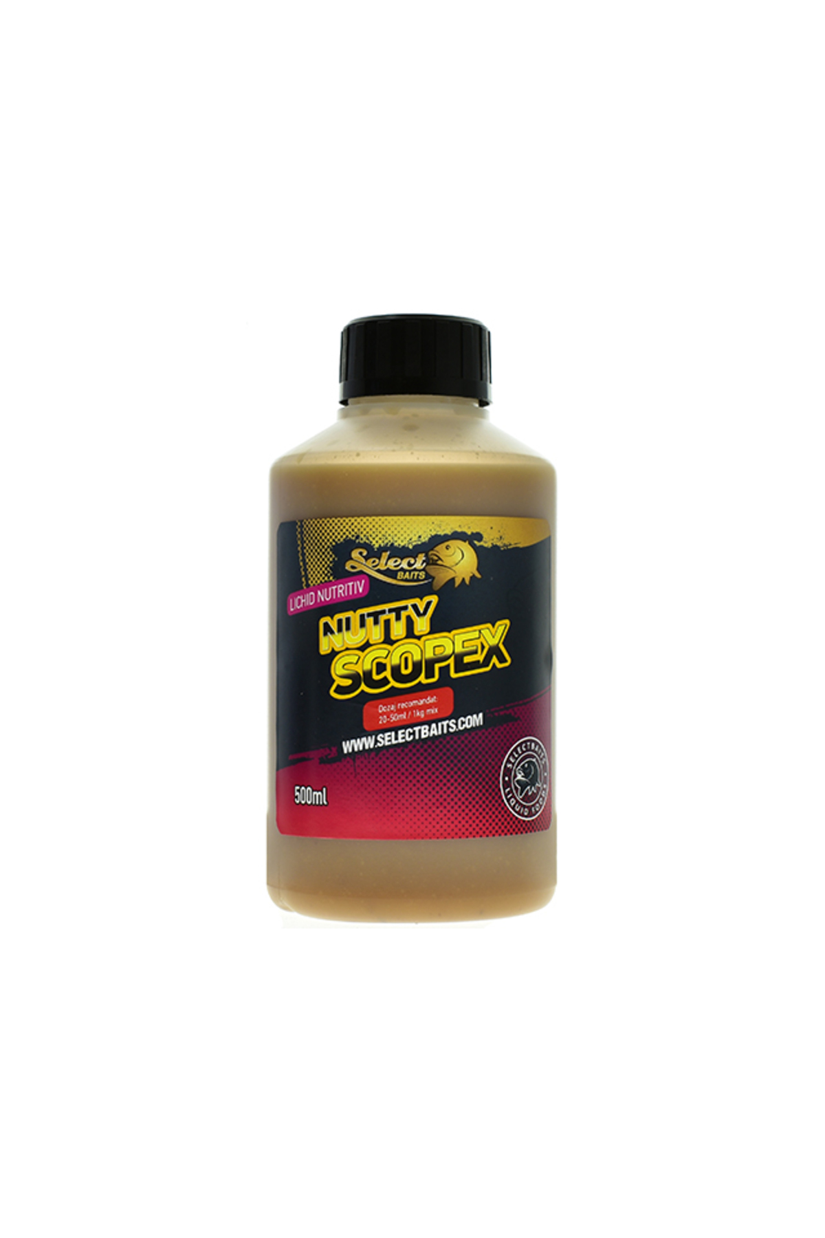 Nălucă - Select Baits lichid Nutty Scopex 500ml