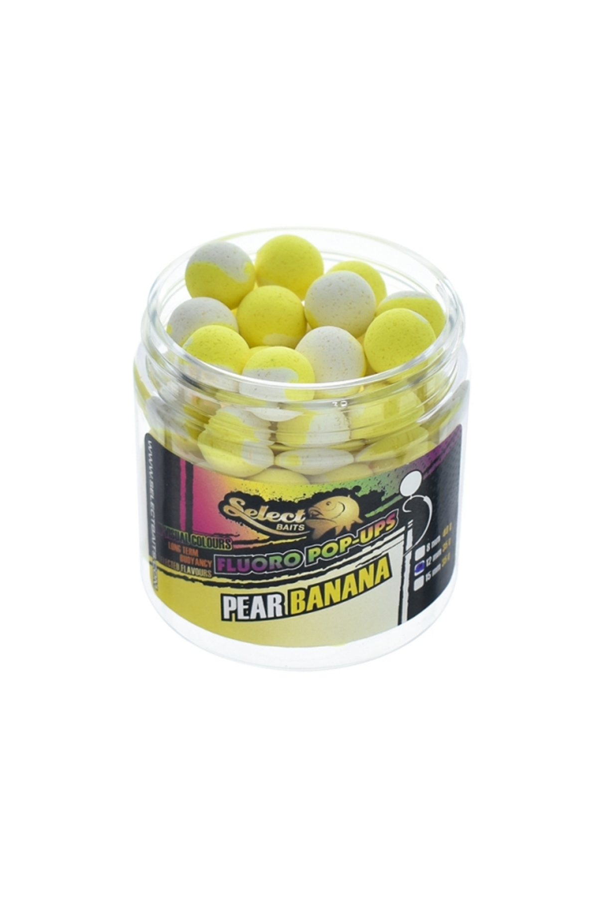 Nălucă - Select Baits pop-up Two Tone Pear Banana 12mm