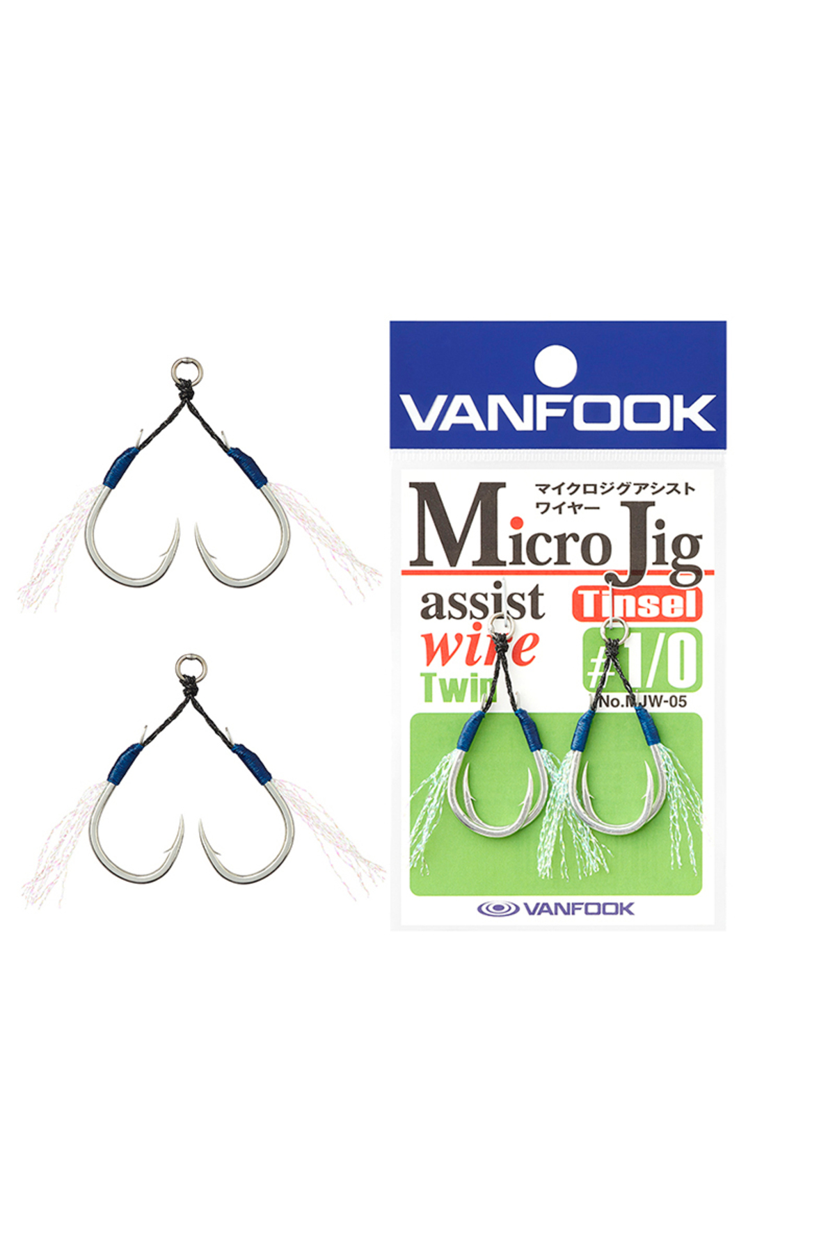 Carlige Vanfook MJW-05 Micro Jig Assist Wire Hooks #1 [1]