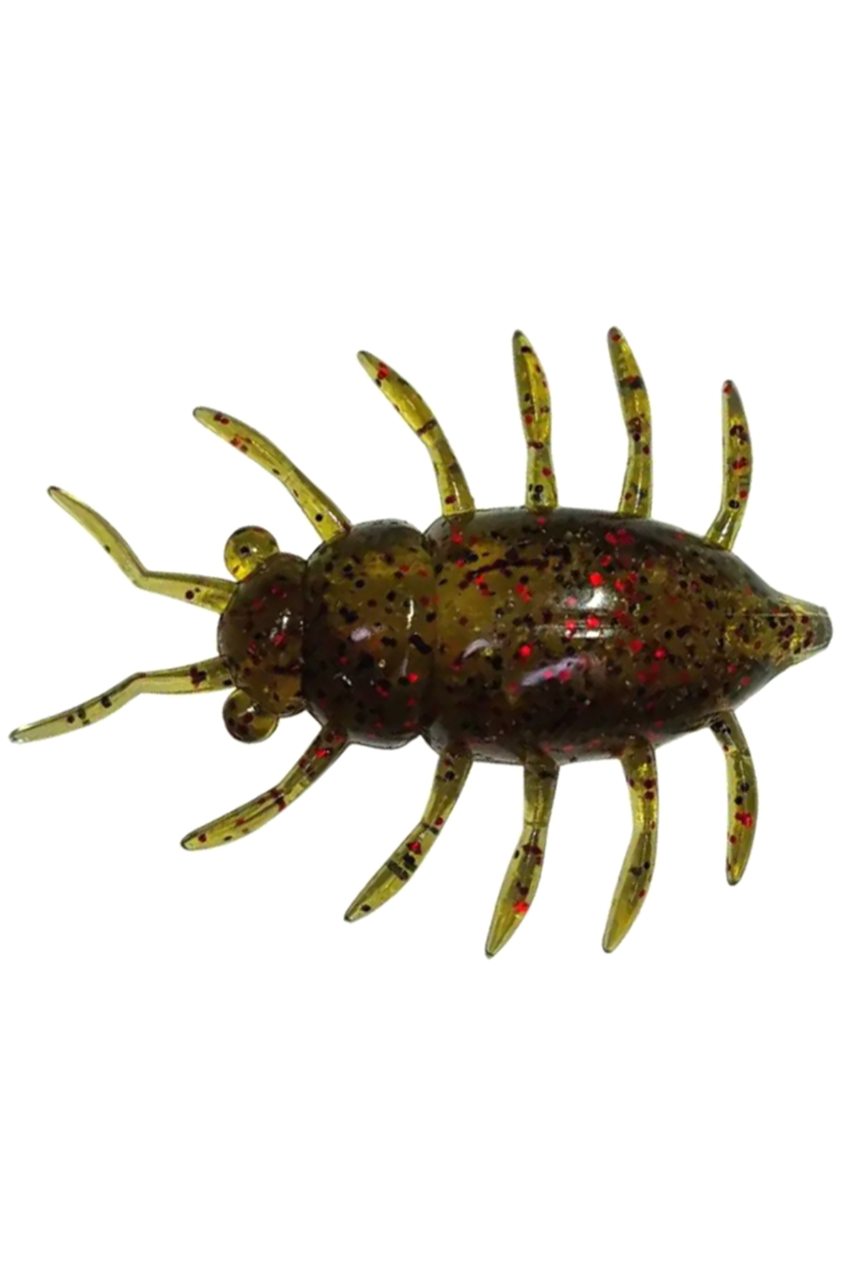 FishUp Maybug 2.5cm #045 Green Pumpkin Red and Black 2.5cm #045 [0]