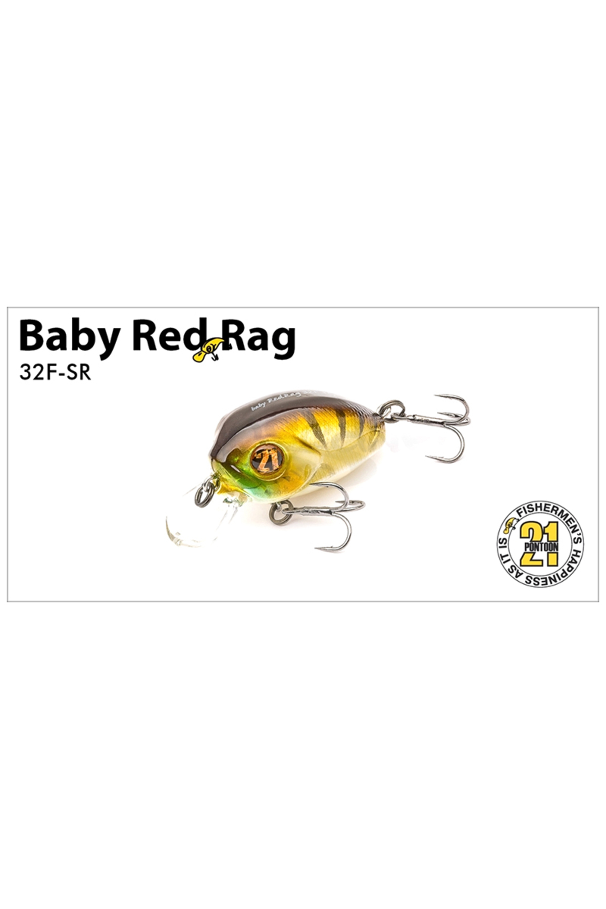 Vobler Pontoon21 Baby RedRag 32F-SR 3.2cm 4.8g R30 F 3.2cm 4.8g R30 [2]