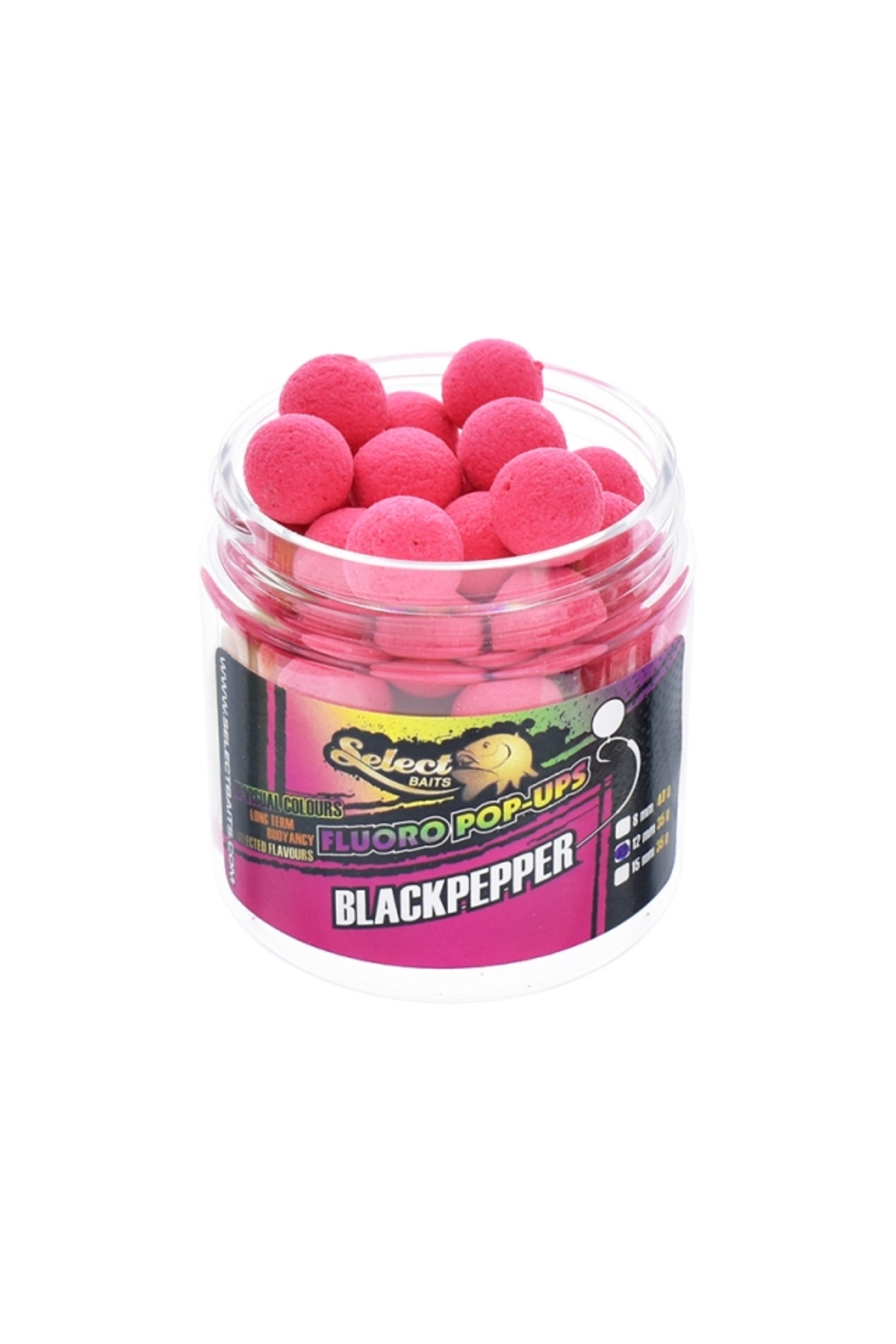 Select Baits pop-up Black Pepper 15mm [0]