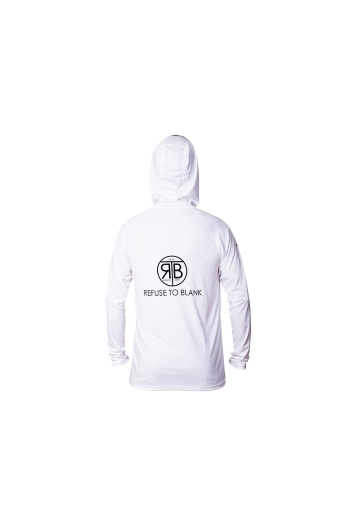 RTB UV Long Sleeve Hoodie UPF 50+ Bright White L [0]