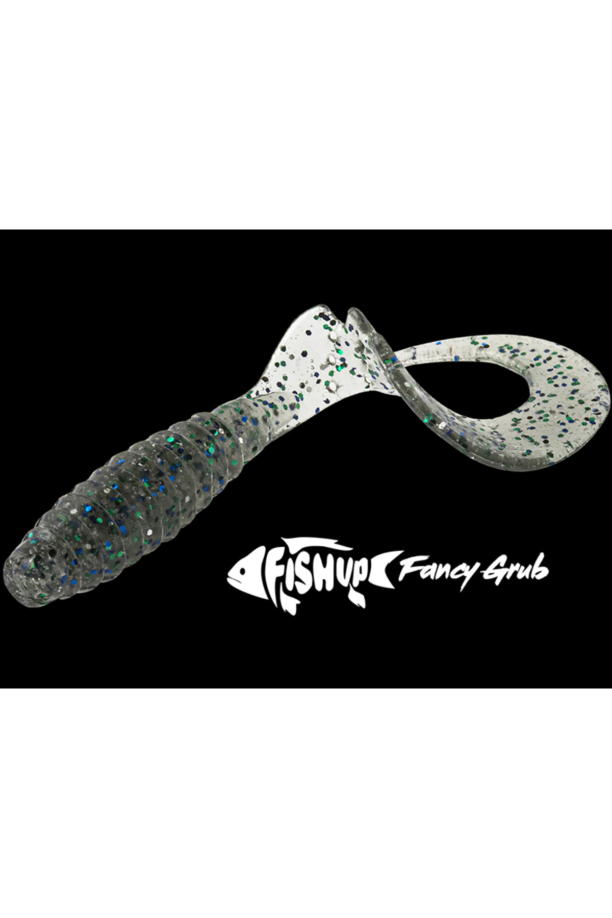 FishUp Fancy Grub 5cm #019 Motor Oil Red 5cm #019 Motor Oil Red [2]