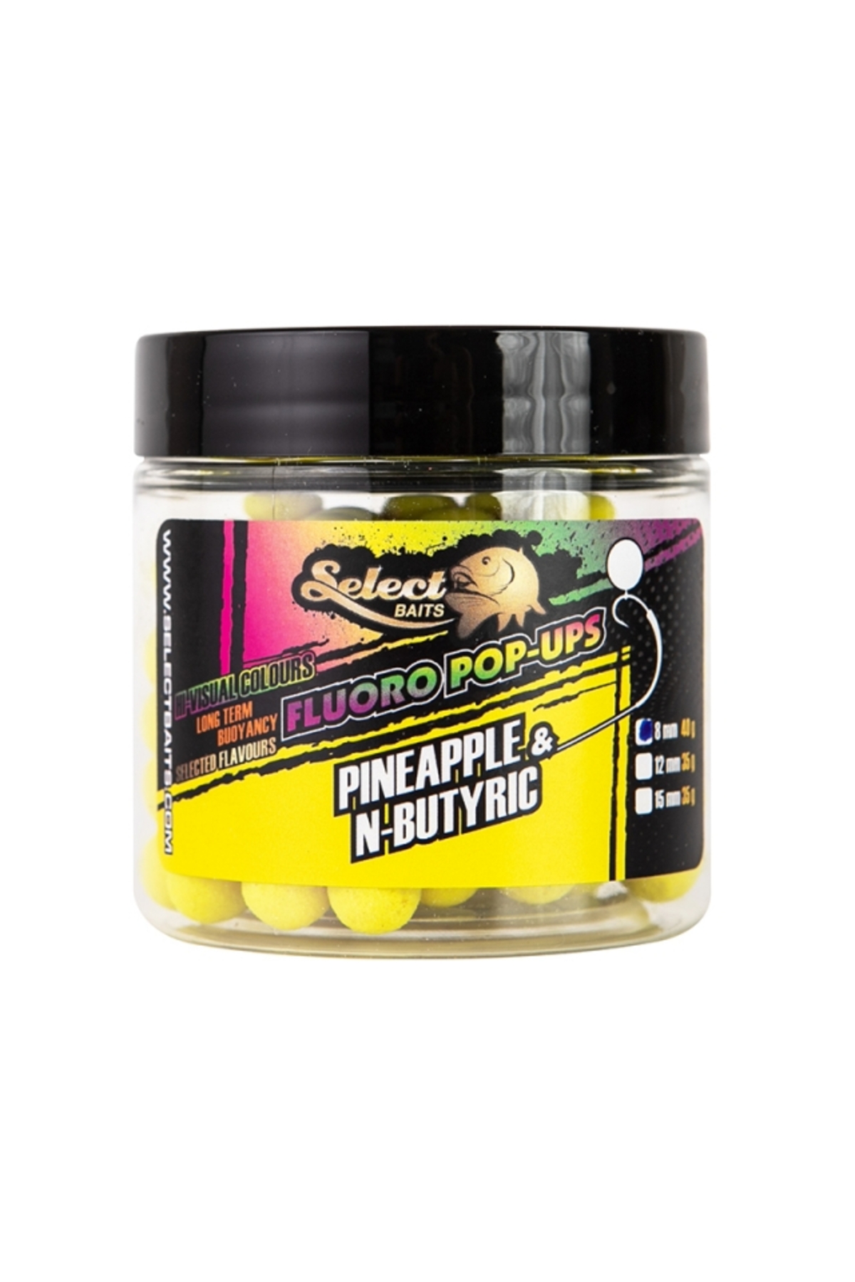 Select Baits pop-up Pineapple & N-Butyric 12mm [2]