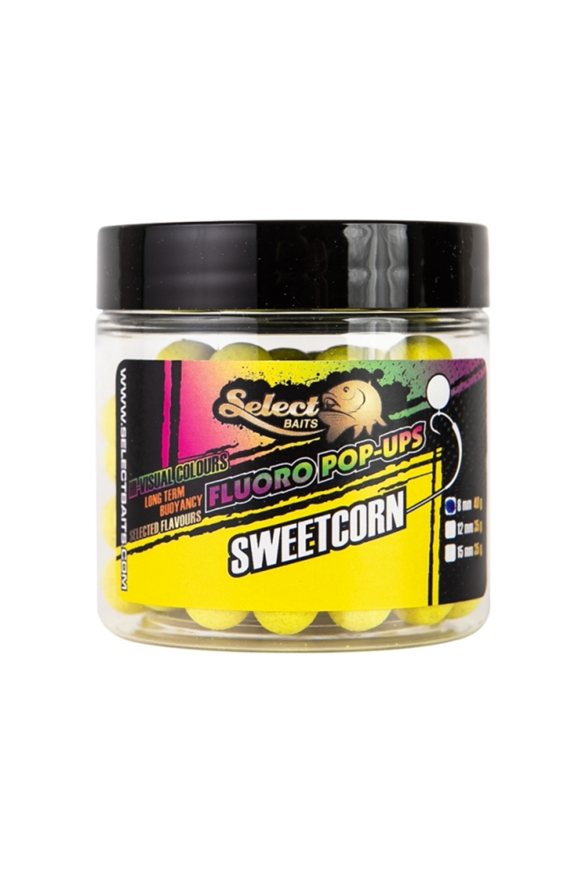 Select Baits pop-up Sweetcorn 12mm [2]