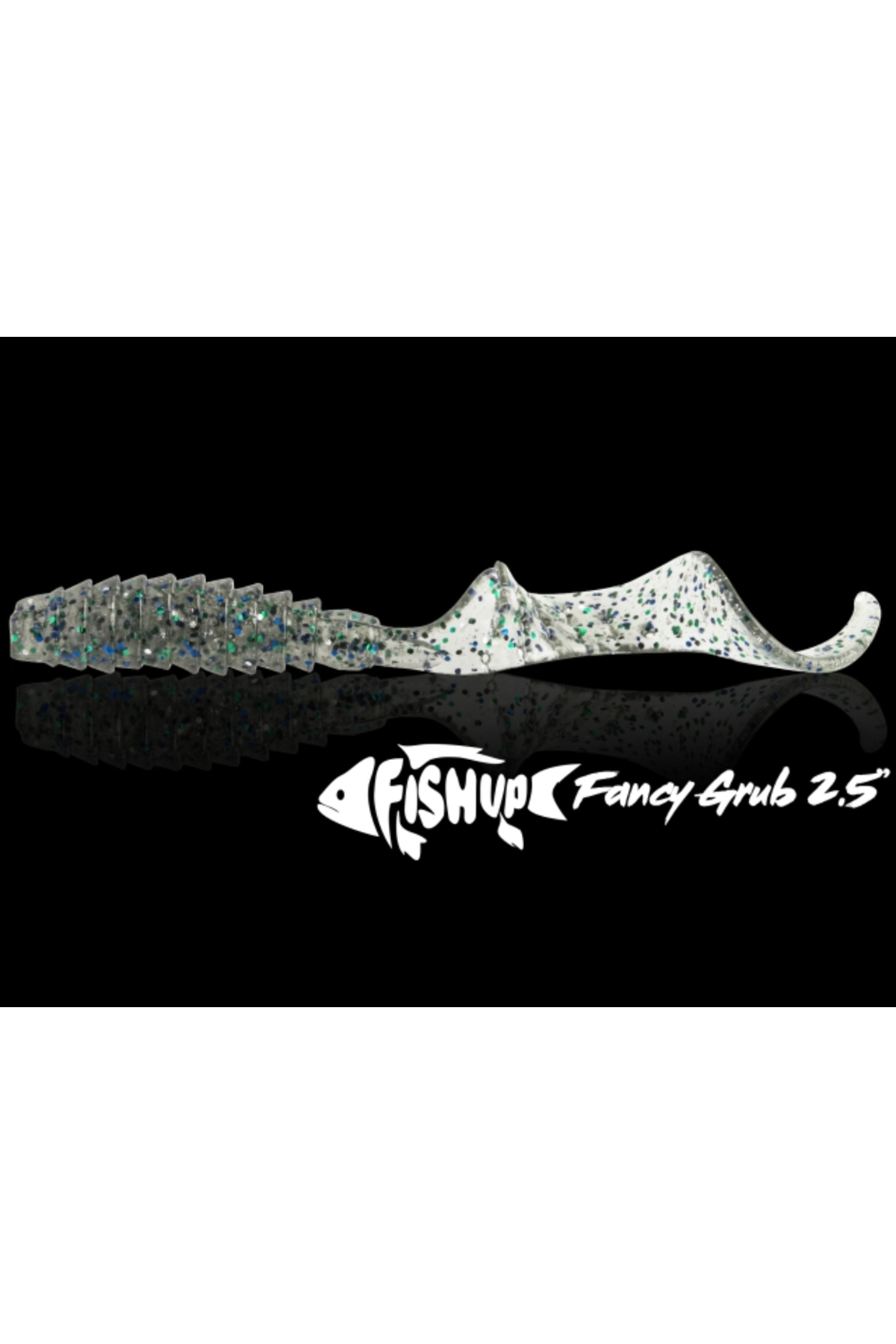 FishUp Fancy Grub 2.5cm #048 Bubble Gum 2.5cm #048 Bubble Gum [1]