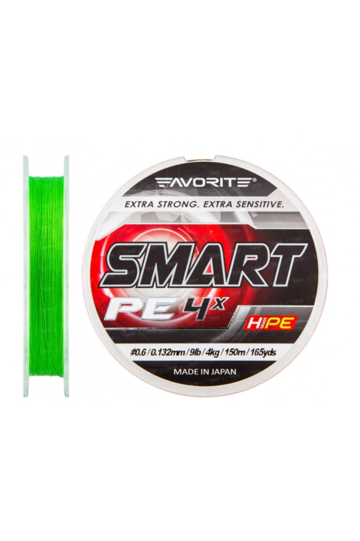 Fir textil Favorite Smart PE 4X Fluo Green 150m # 3.0 / 0.296mm / 35lb [0]