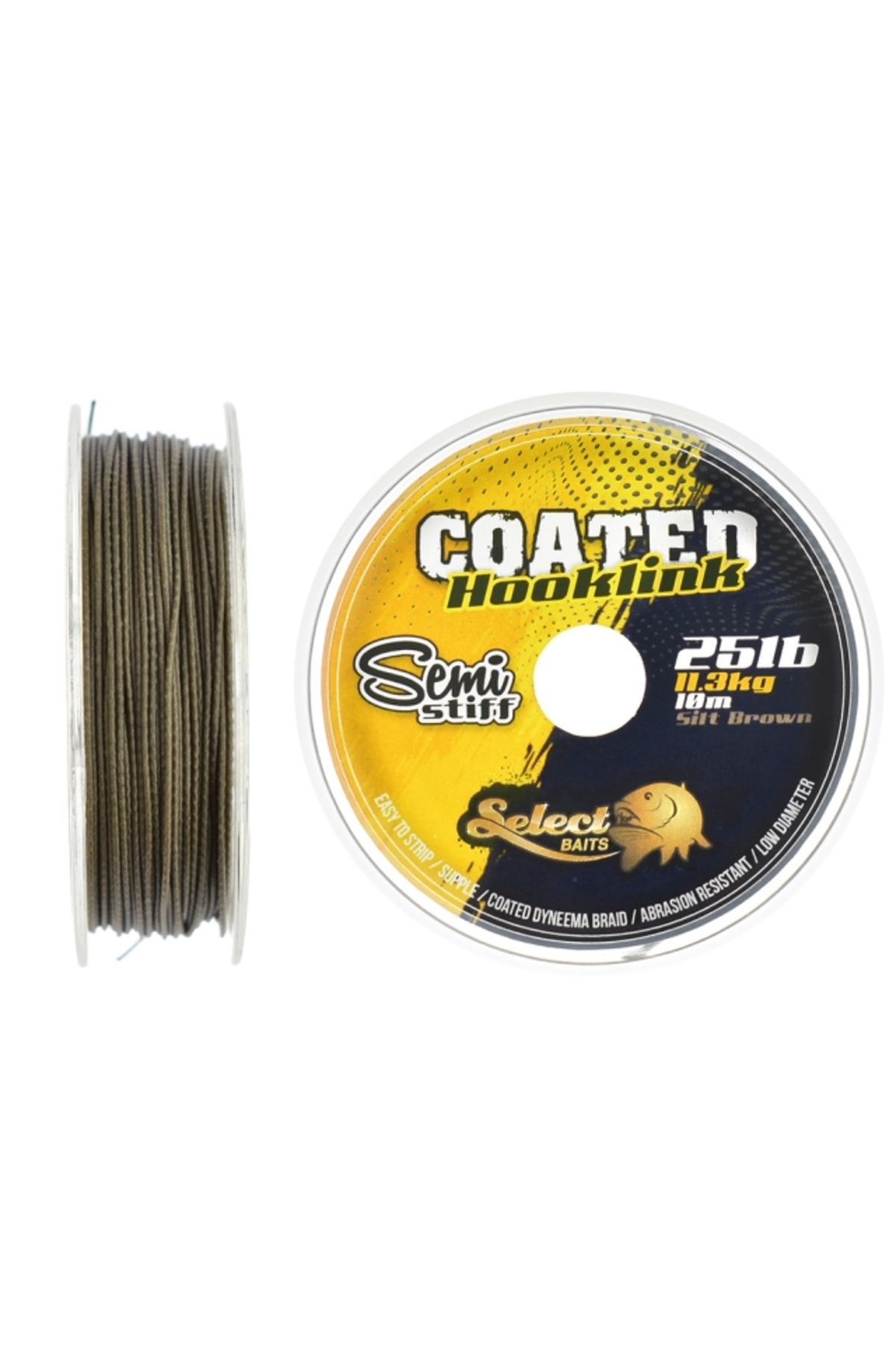 Fir textil Select Baits Coated Hooklink Semi-Stiff 25lb [0]