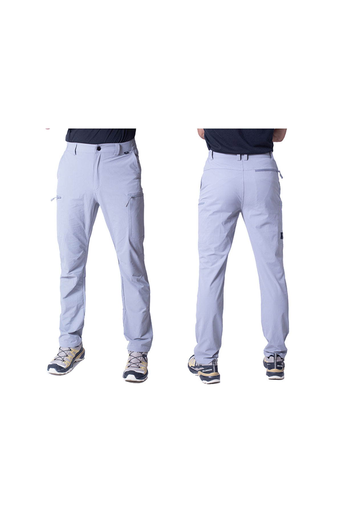 Pantaloni RTB QuickDry Performance SPF+50 Light Grey Large (EU 34) [1]