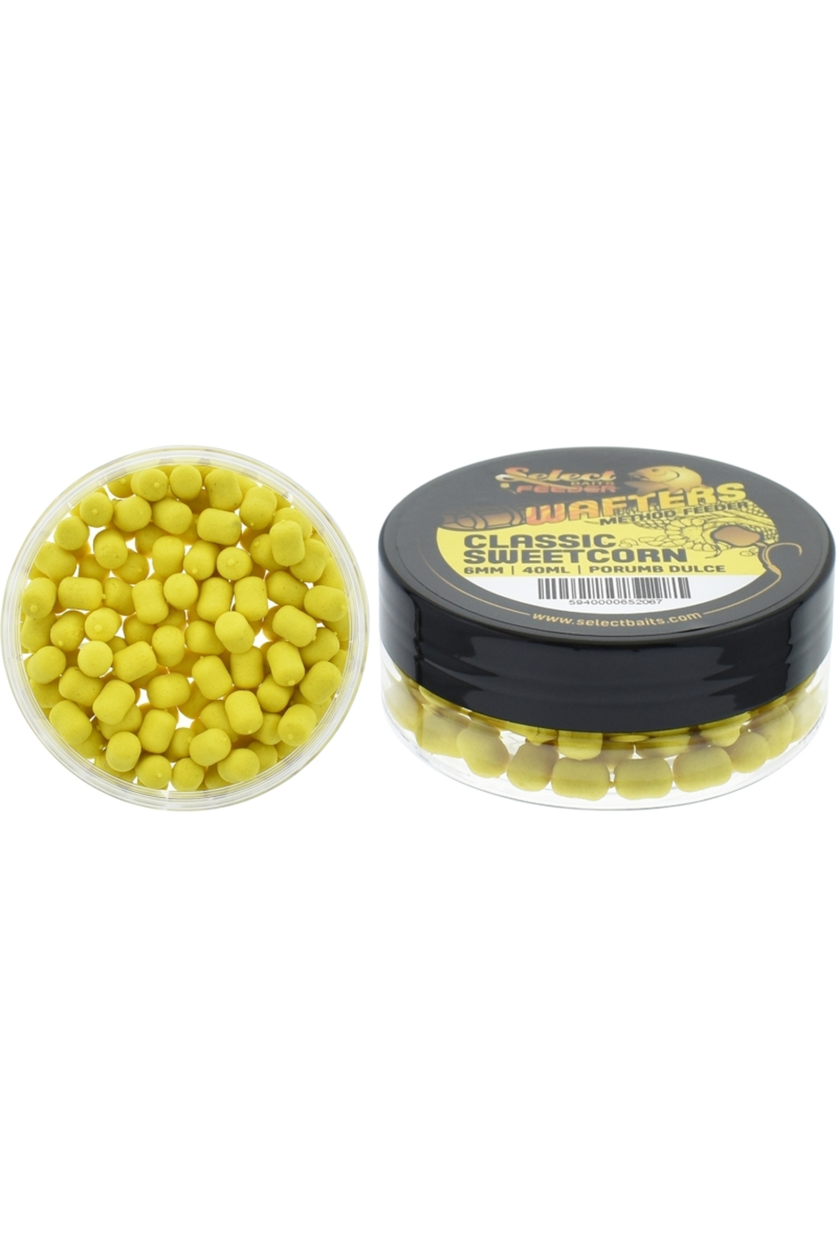 Nălucă - Momeli critic echilibrate Select Baits Method Feeder Wafters Classic Sweetcorn 4mm