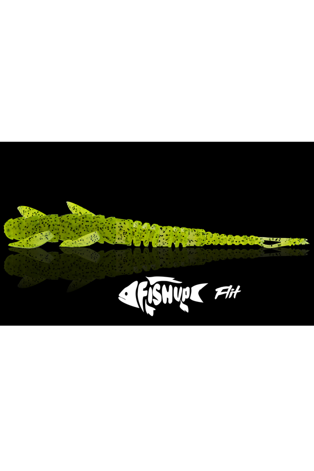 FishUp Flit 4.1cm #055 Chartreuse/Black 4.1cm #055 Chartreuse/Black [2]