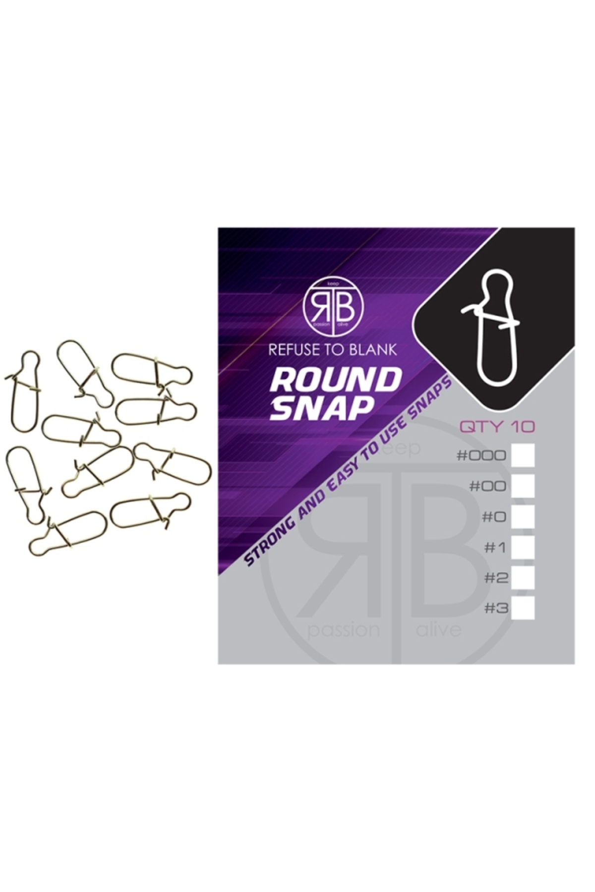 Agrafe rapide RTB Round Snap #3 [0]