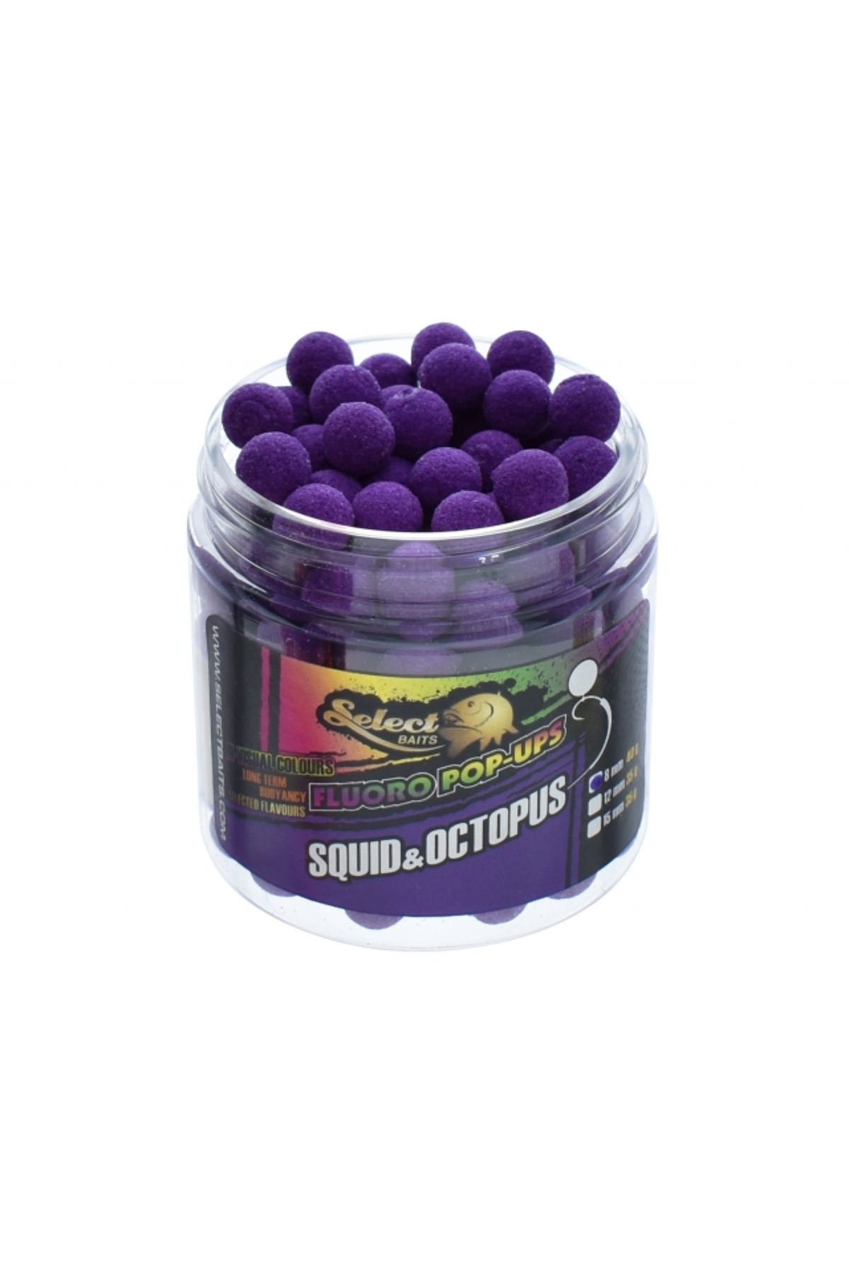 Pescuit si vanatoare - Select Baits pop-up micro Squid & Octopus 8mm Squid & Octopus 8mm