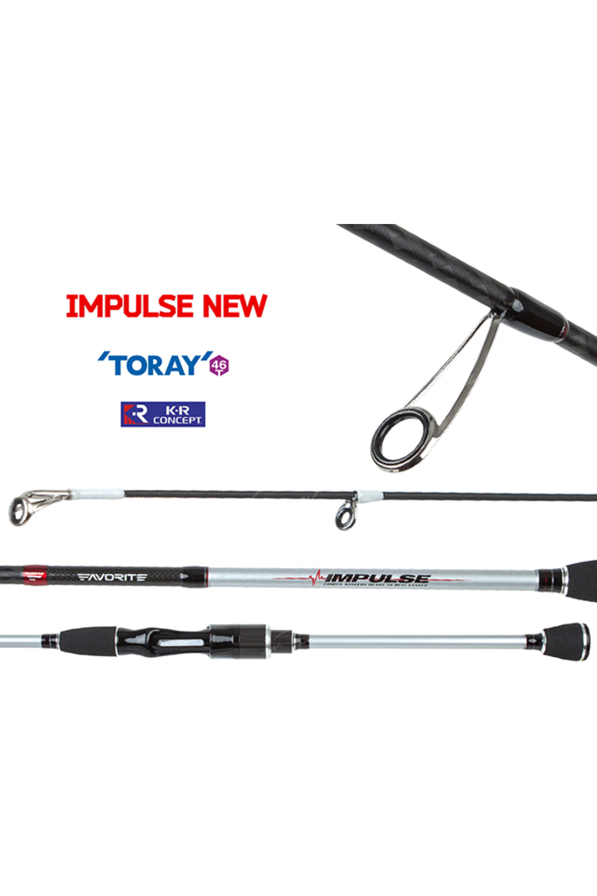 Lanseta Favorite Impulse IMP-732LS 2.2m 2-10g Ex Fast Impulse 2.2m 2-10g Ex Fast [1]