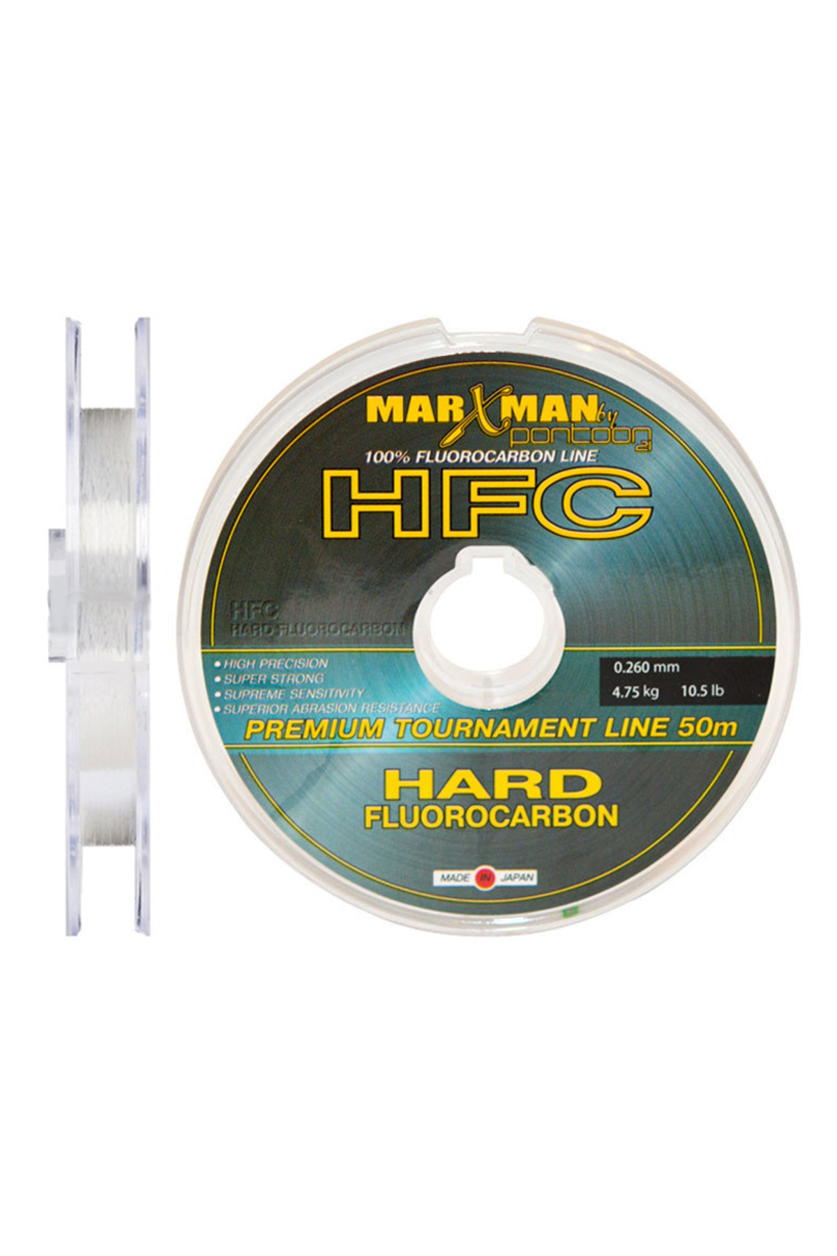 Pescuit si vanatoare - Fir fluorocarbon Pontoon21 Marxman HFC 50m 0.26mm / 4.75kg