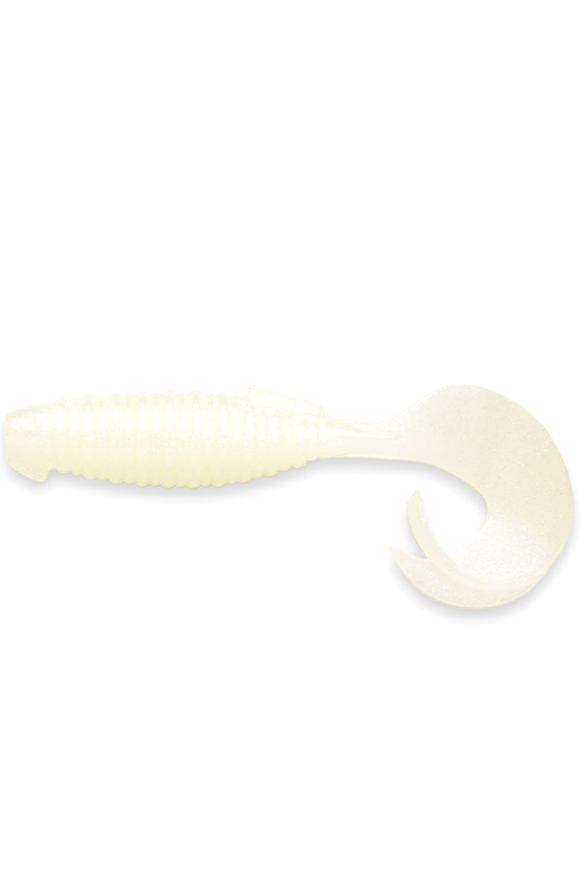 Nălucă - Keitech Flapper Grub Silver Pearl Glow 024 10cm