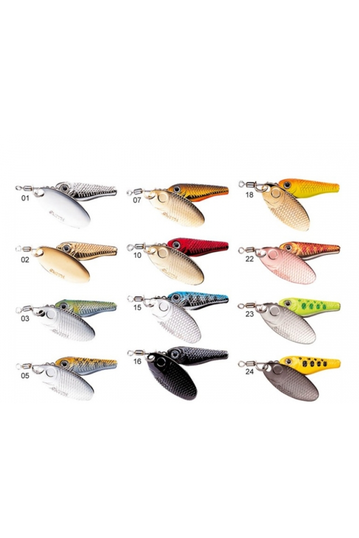 Ligurita rotativa Smith Niakis 48mm 3g 13 Niakis 48mm 3g 13 [1]