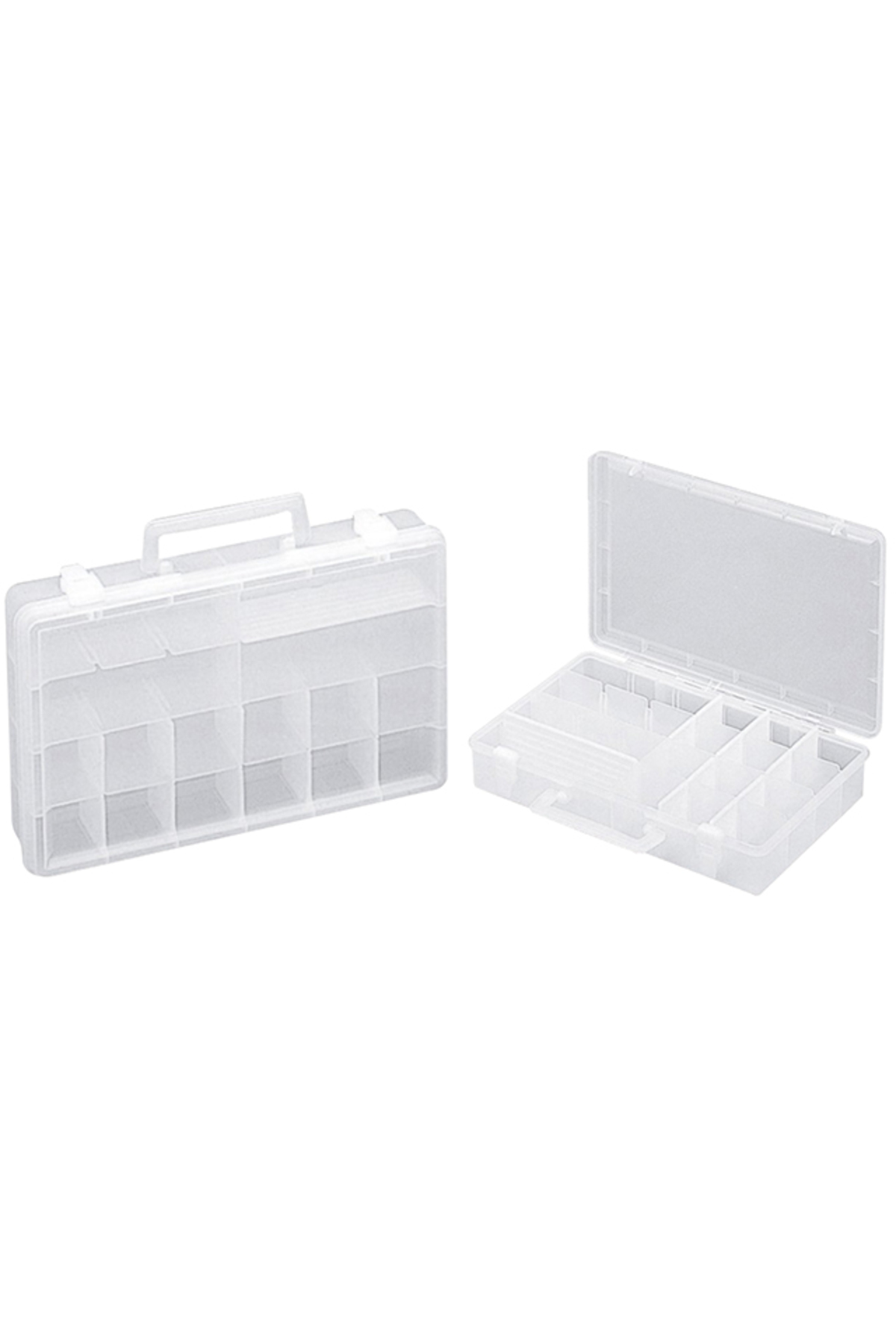 Cutie Meiho Feeder 1800 Compartment Case Clear Clear [1]
