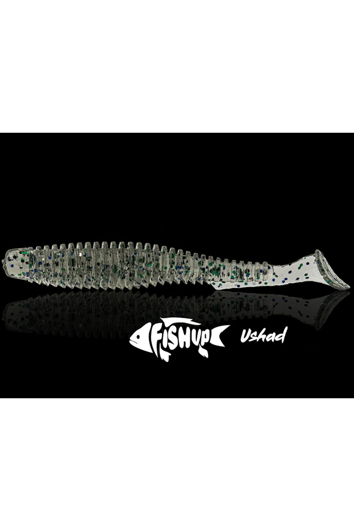 FishUp U-Shad 5cm #019 Motor Oil Red 5cm #019 Motor Oil Red [1]