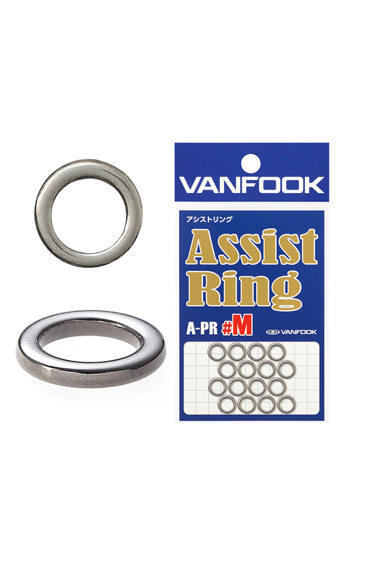 Vârtej - Inele Vanfook A-PR Assist Ring #SS - 4.0mm