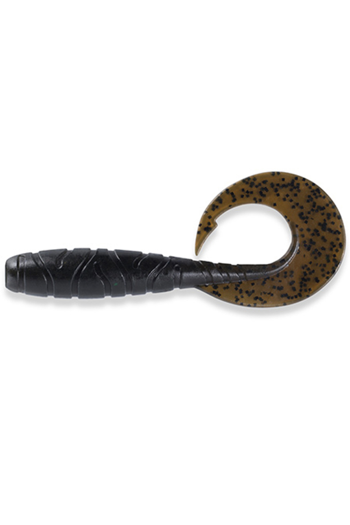 FishUp Mighty Grub 13.3cm #043 Watermelon Brown Black 13.3cm #043 Watermelon Brown Black [0]