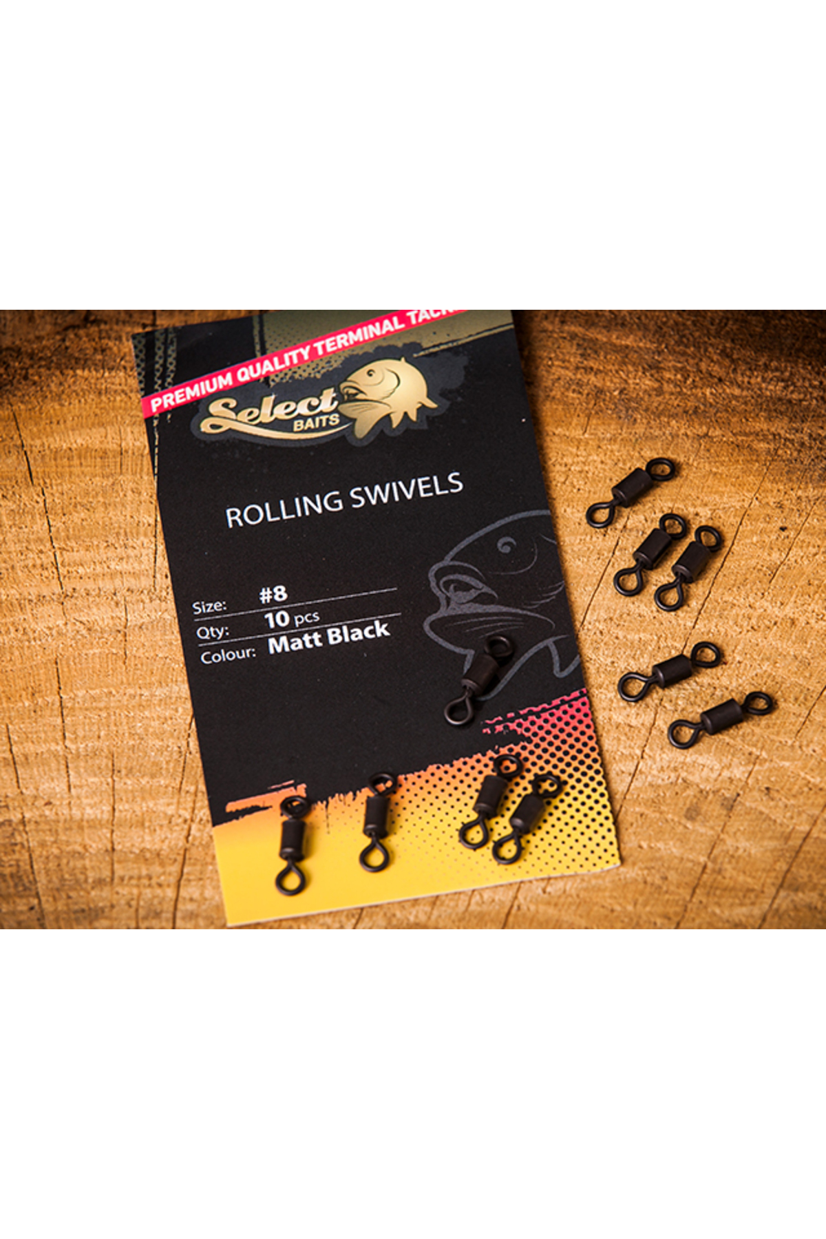 Vartejuri Select Baits Rolling Swivels #8 [1]