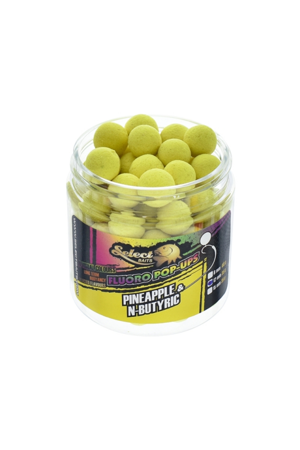 Nălucă - Select Baits pop-up Pineapple & N-Butyric 12mm