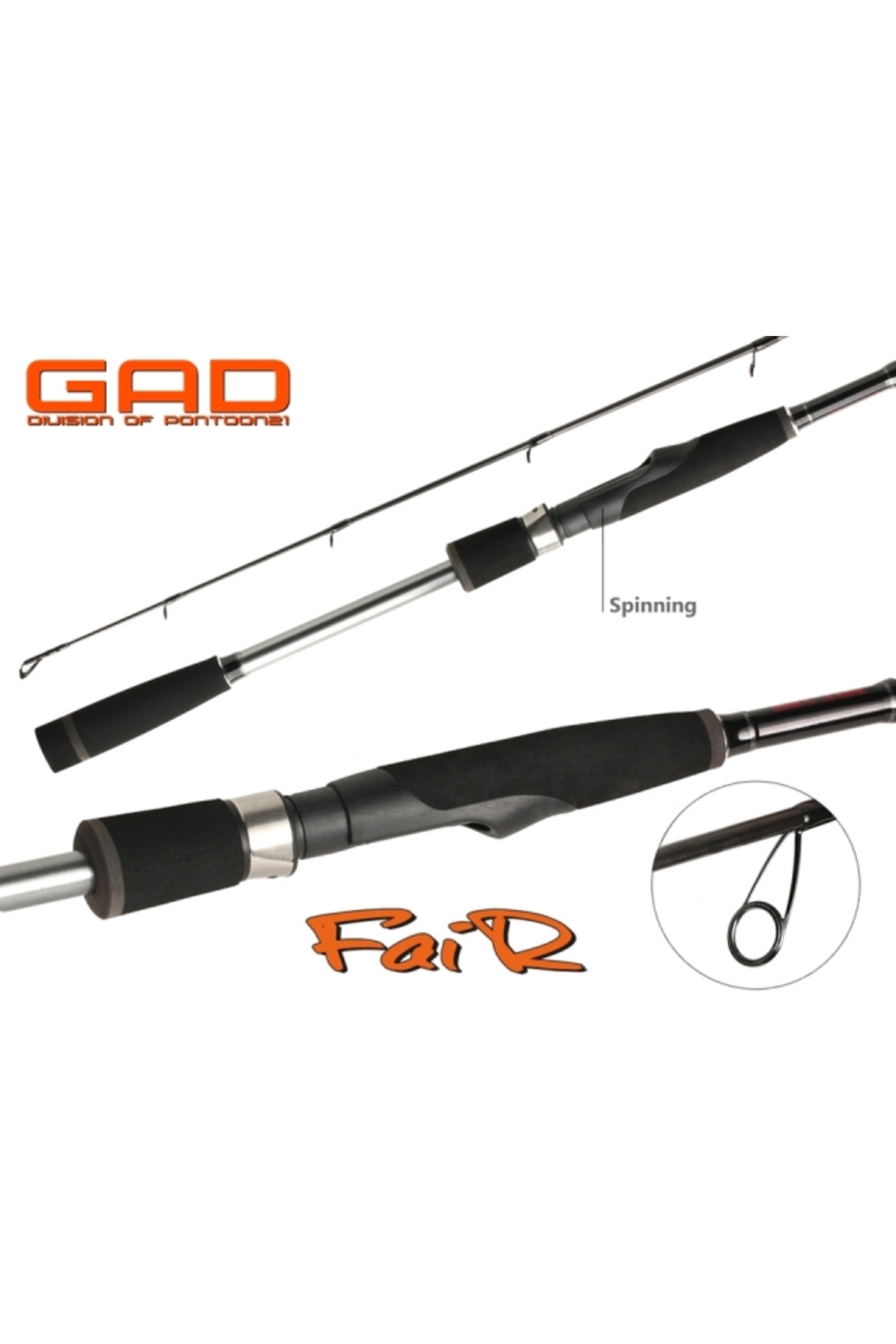 Lanseta Pontoon21 GAD Fair FAS662MF 1.98m 5-25g Fast GAD Fair 1.98m 5-25g Fast [1]