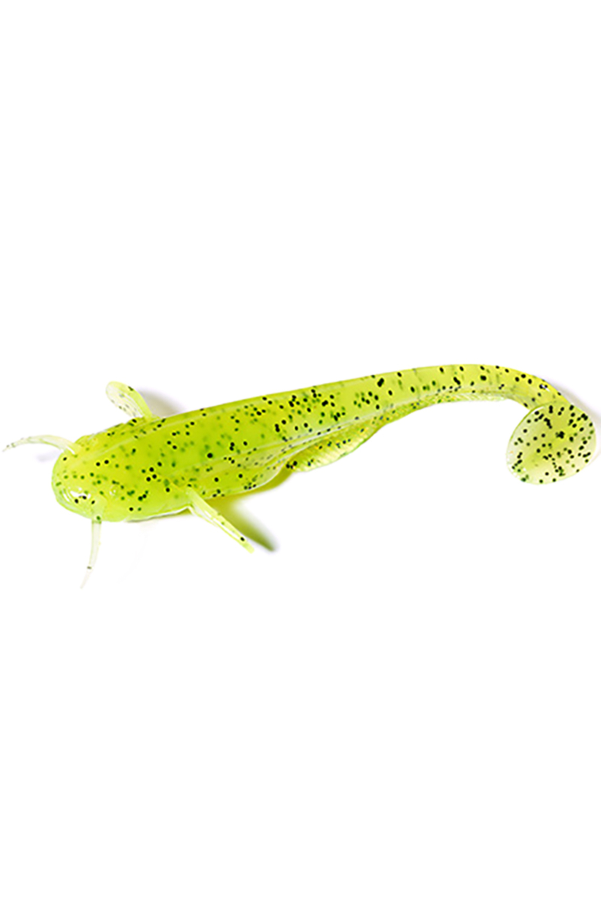 Shad FishUp Catfish 5cm #055 Chartreuse Black 5cm Chartreuse Black [0]